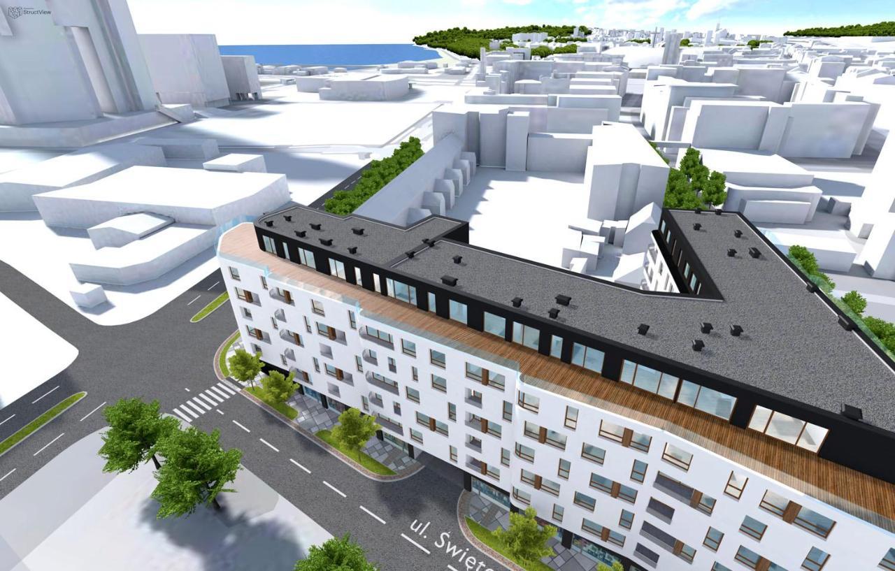 Awanport B21 Apartment Gdynia Bagian luar foto